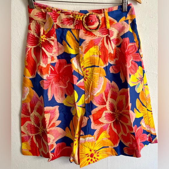 FARM RIO by Anthropologie Floral Bermuda Shorts - Picture 5 of 11